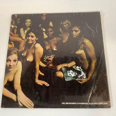 Jimmy Hendrix Elecric Ladyland 1st Pressing, White Letters -cond Good