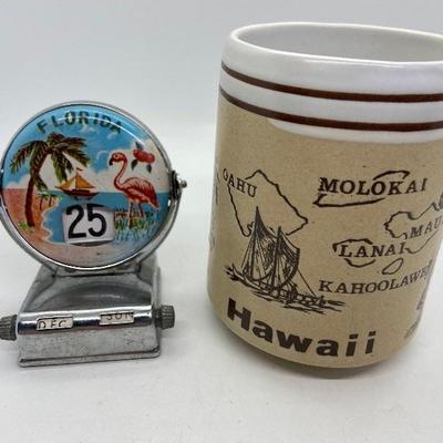 Vintage Perpetual Flip Calendar - Florida & Hawaii Mug