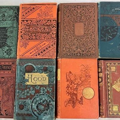 Beautiful Collection of Antique Books- Charles Dickens & More
