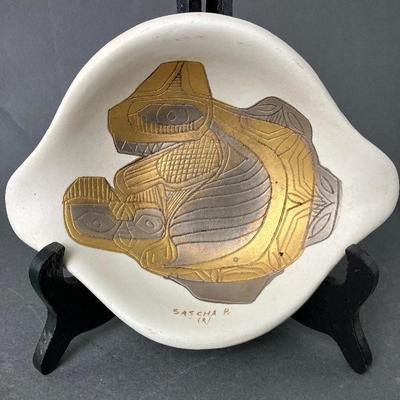 Mid-Century Art Pottery Bowl by Sasha Brastoff