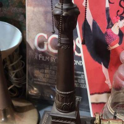 Egyptian REvival Lamp Base 