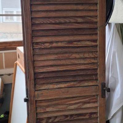 Several Antique Shutters