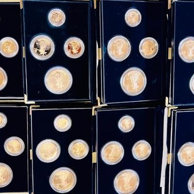 Gold Bullion Proof Sets