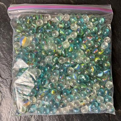 1 Gallon Ziploc Filled with Marbles