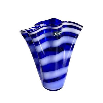 Alicja Handmade Art Glass 12" Vase