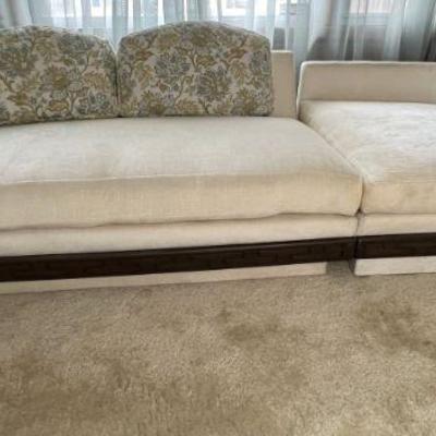 Vintage Low Profile Modular Sofa