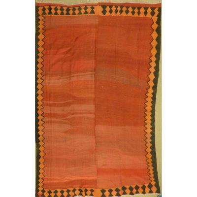 ABC Rugs Kilims Collection Authentic Hand-Knotted Sanandaj Vintage Kilims Natural Wool Seneh Collection Area Kilim 9'6" X...