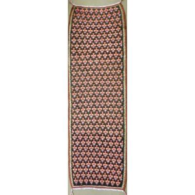 ABC Rugs Kilims Collection Authentic Hand-Knotted Sanandaj Vintage Kilims Natural Wool Seneh Collection Area Kilim 7'9" X...