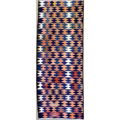 ABC Rugs Kilims Collection Authentic Hand-Knotted Sanandaj Vintage Kilims Natural Wool Seneh Collection Area Kilim 9'5" X...