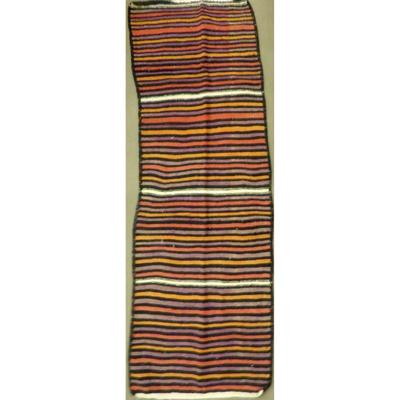 ABC Rugs Kilims Collection Authentic Hand-Knotted Sanandaj Vintage Kilims Natural Wool Seneh Collection Area Kilim 7'7" X...