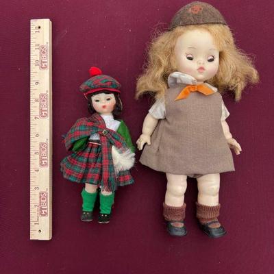 Madame Alexander â€œScotlandâ€ & Effanbee Vintage Dolls
