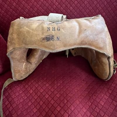 Vintage Rawlings Boxing Head Gear USN NHG