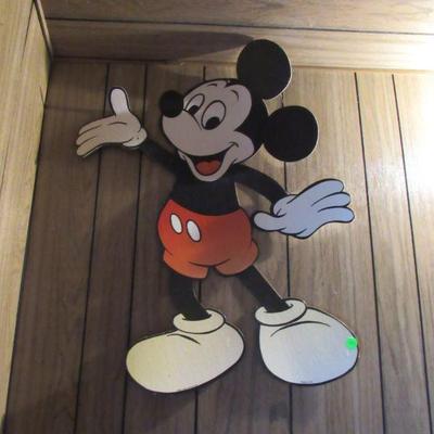 Mickey Mouse die cut 