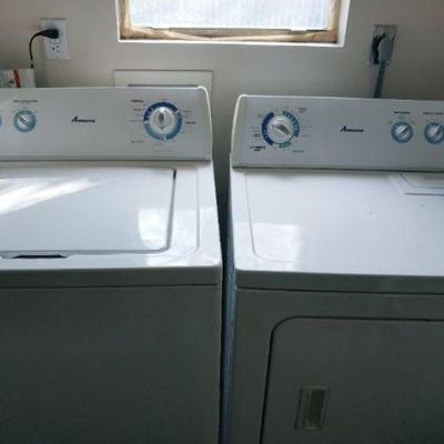 Amana Washer and Dryer Set 