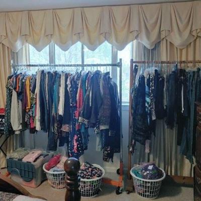 Women's Clothing, various sizes, many boutique items with tags never worn 