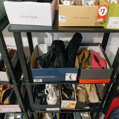 Shoes, shoes, and more shoes! 