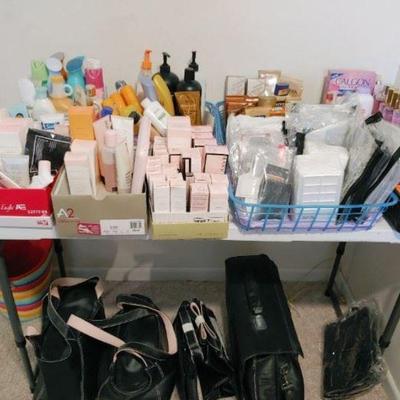 Makeup, Lotions, Hair Products 