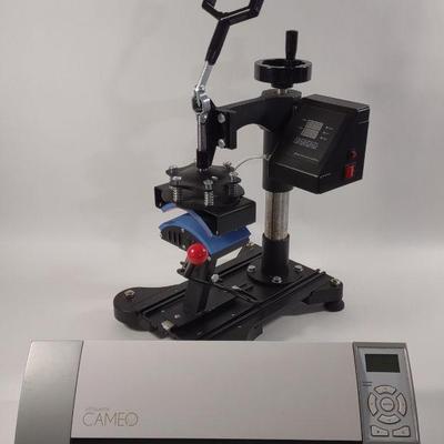 Combo Heat Press Machine & Cameo Cutting Machine