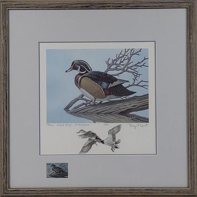 Roger Lent Signed AP Maryland Duck Stamp Print