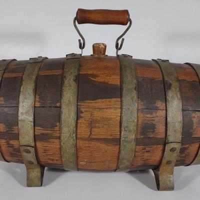 Antique 19th c. Barrel Water Cask / Keg