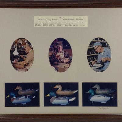D&J Hagen Signed 4th Havre De Grace Decoy Show