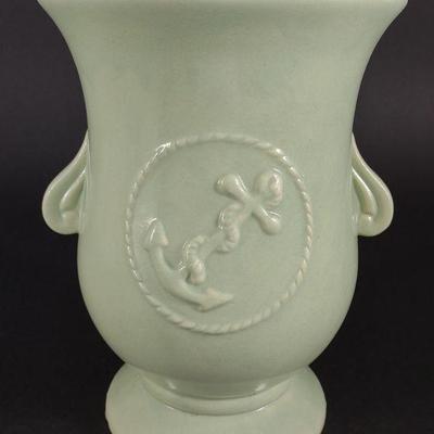 Anchor Motif Pottery Vase by RRP Co.