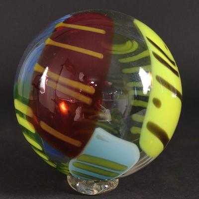 Contemporary Colored Blown Studio Glass Art