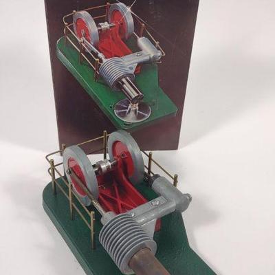 Stirling Cycle Hot Air Engine Model w/ Manual