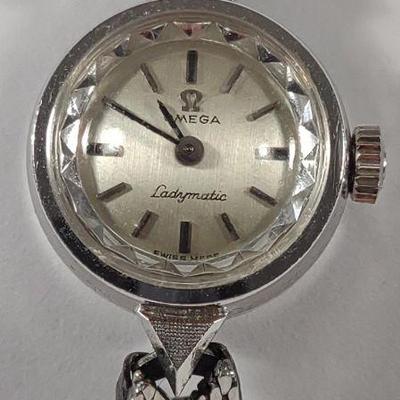 Omega Ladymatic 14K Gold Filled Wrist Watch