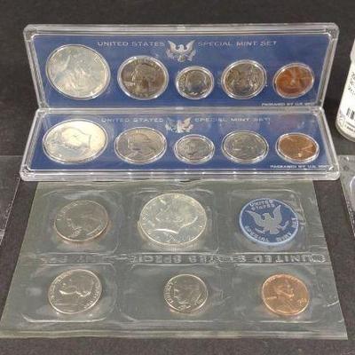 1965-67 US Special Mint Coin Sets & $1 Coins