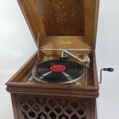 Silvertone Table-Top Phonograph