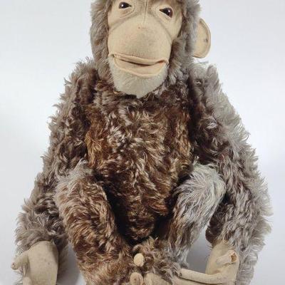 1950s Steiff Jocko Monkey Toy (Ear Button)