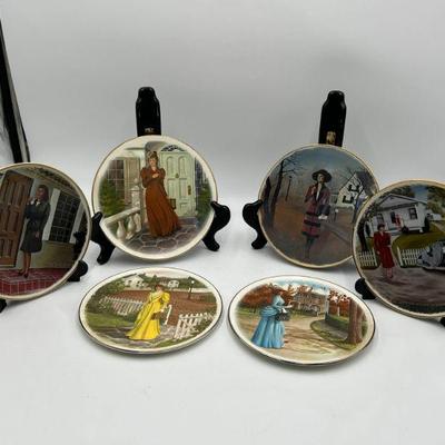 (6) Avon Collectors Plates 1978-1983
