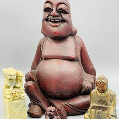 (4) Asian Figurines
