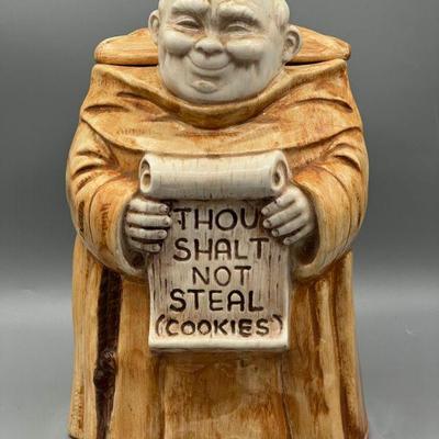 Treasure Craft Monk Cookie Jar

