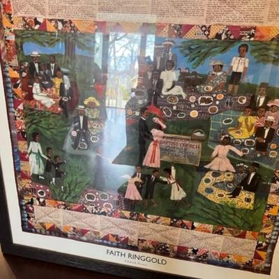 Faith Ringgold poster 