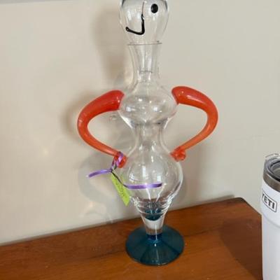 Kkosta Boda Art Glass Decanter
