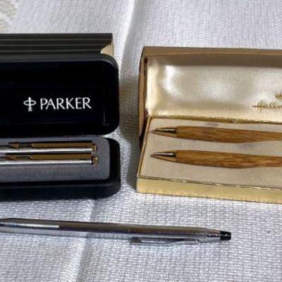 Vintage Parker pens and pencils