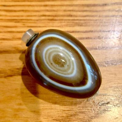 Antique Agate Bell Call