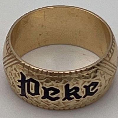 HTS501-14k Hawaiian Gold Ring