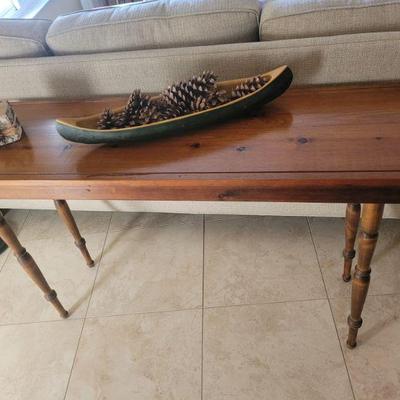 Antique, hand made sofa or entry table, at least 100 years old