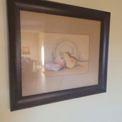 One of a few paintings