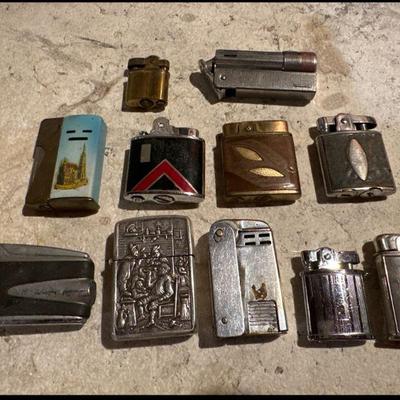 Assorted Vintage Lighters