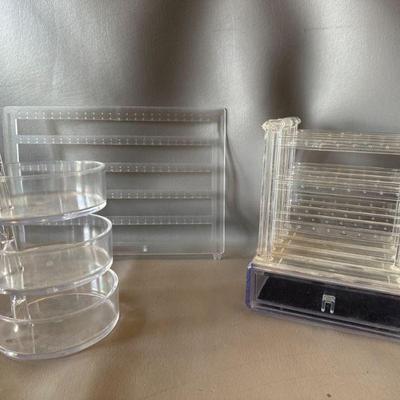 Clear Jewelry Organizers