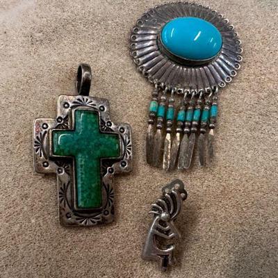 Marked Sterling .925 Pendants