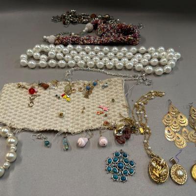 Costume Jewelry - Earrings, Locket, Necklaces and more