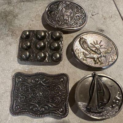 Bergamot Brass Works Sailboat, Avon Horse Saddle