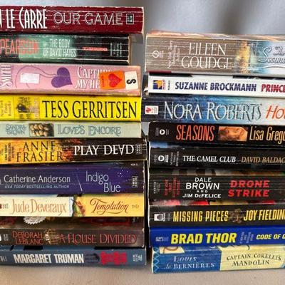 Romance Novels: Nora Roberts, Jude Deveraux
