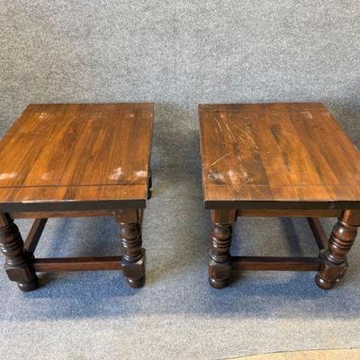 Solid Wood End Tables