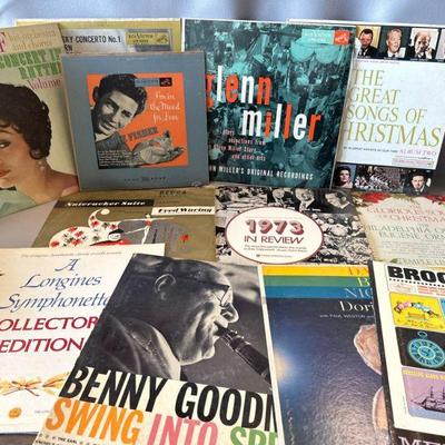 Benny Goodman, Glenn Miller, Nutcracker Suite, Eddie Fisher